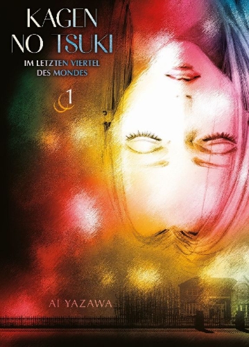 Buchcover und Innenansicht für das Buch: Kagen no Tsuki - Im letzten Viertel des Mondes 01