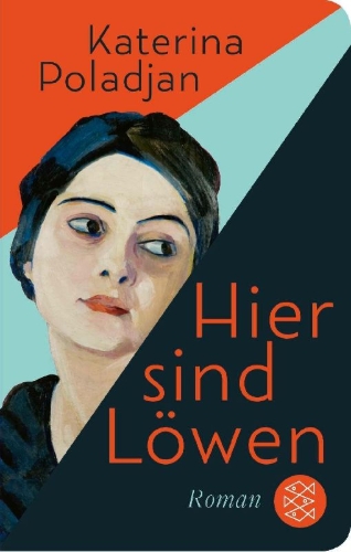 Buchcover und Innenansicht für das Buch: Hier sind Löwen
