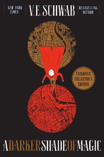 Buchcover und Innenansicht für das Buch: A Darker Shade of Magic. Collector's Edition