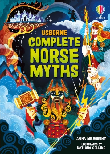 Buchcover und Innenansicht für das Buch: Complete Norse Myths