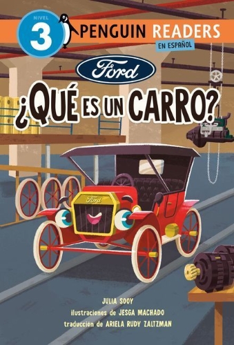 Buchcover und Innenansicht für das Buch: Ford: ¿Qué Es Un Carro? (Ford: What Is a Car? Spanish Edition)