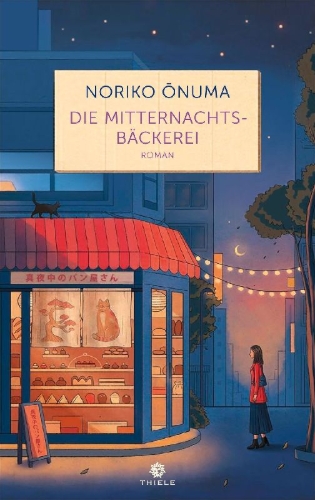 Buchcover und Innenansicht für das Buch: Die Mitternachtsbäckerei