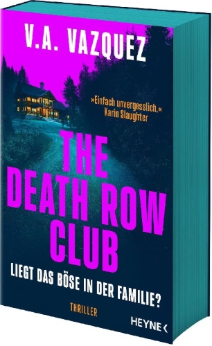 Buchcover und Innenansicht für das Buch: The Death Row Club