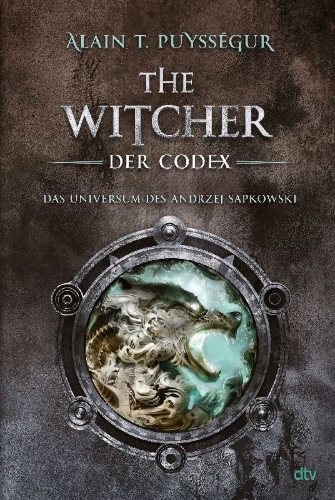Buchcover und Innenansicht für das Buch: The Witcher. Der Codex