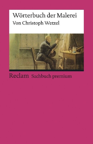 Buchcover und Innenansicht für das Buch: Wörterbuch der Malerei
