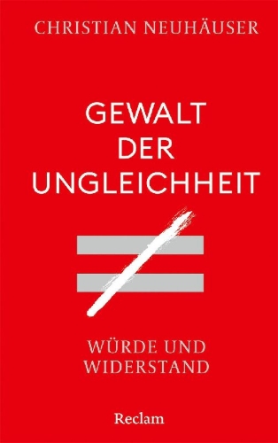 Buchcover und Innenansicht für das Buch: Gewalt der Ungleichheit. Würde und Widerstand