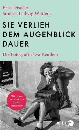 Buchcover und Innenansicht für das Buch: Sie verlieh dem Augenblick Dauer