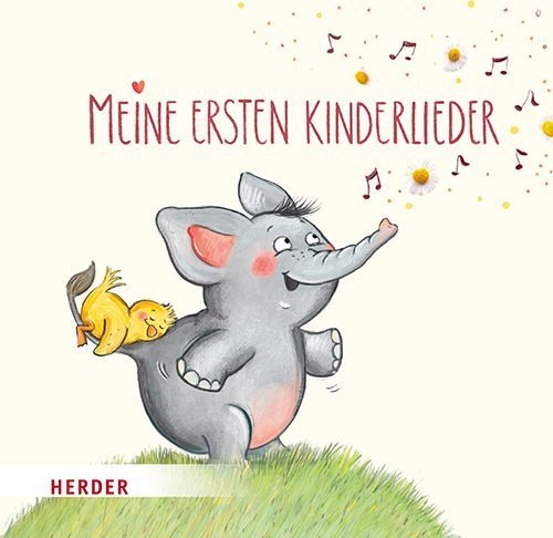 Buchcover und Innenansicht für das Buch: Meine ersten Kinderlieder