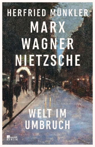 Buchcover und Innenansicht für das Buch: Marx, Wagner, Nietzsche