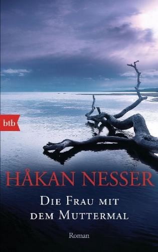 Buchcover und Innenansicht für das Buch: Kvinna med födelsemärke