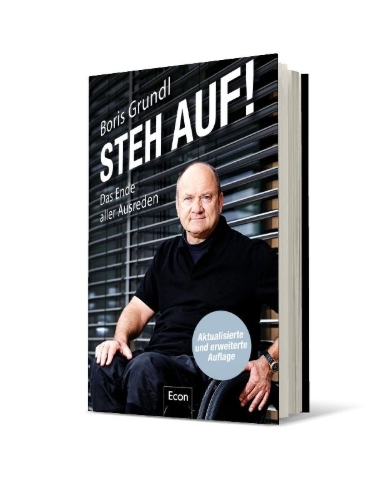 Buchcover und Innenansicht für das Buch: Steh auf!