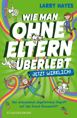 Buchcover und Innenansicht für das Buch: How to Survive When Your Parents are Younger than You