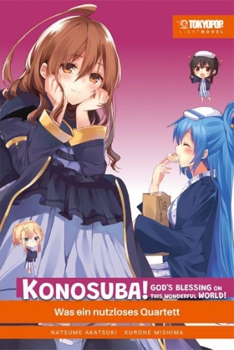 Buchcover und Innenansicht für das Buch: Konosuba! God's Blessing On This Wonderful World! Light Novel 04