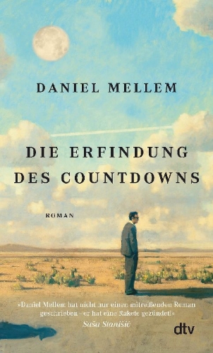 Buchcover und Innenansicht für das Buch: Die Erfindung des Countdowns