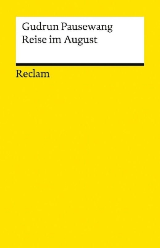 Buchcover und Innenansicht für das Buch: Reise im August