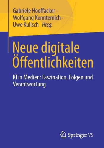 Buchcover und Innenansicht für das Buch: Neue digitale Öffentlichkeiten