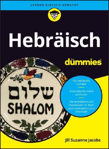 Buchcover und Innenansicht für das Buch: Hebräisch für Dummies