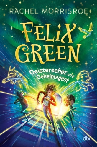 Buchcover und Innenansicht für das Buch: Felix and the Future Agency