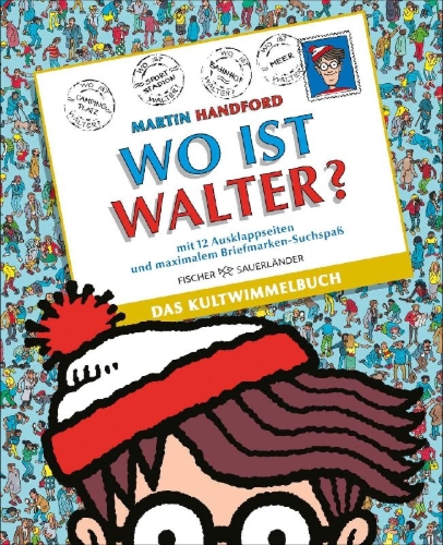 Buchcover und Innenansicht für das Buch: Where is Wally?
