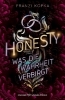 Buchcover und Innenansicht für das Buch: Honesty. Was die Wahrheit verbirgt