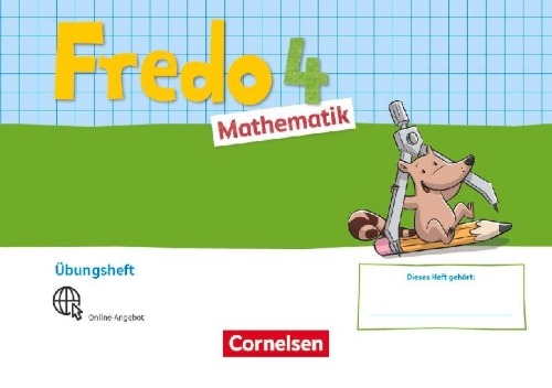 Buchcover und Innenansicht für das Buch: Fredo Mathematik 4. Schuljahr. Ausgabe A - Übungsheft