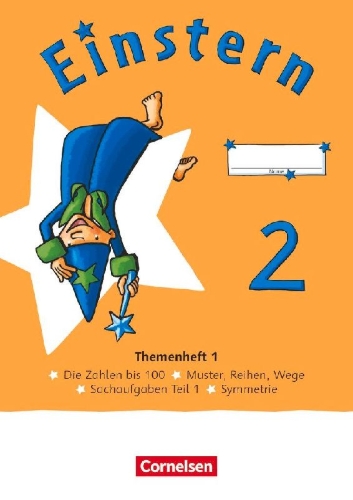 Buchcover und Innenansicht für das Buch: Einstern Mathematik 02. Themenheft 1 - Verbrauchsmaterial
