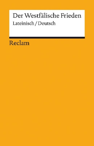 Buchcover und Innenansicht für das Buch: Der Westfälische Frieden
