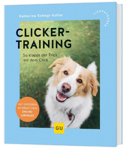 Buchcover und Innenansicht für das Buch: Clickertraining