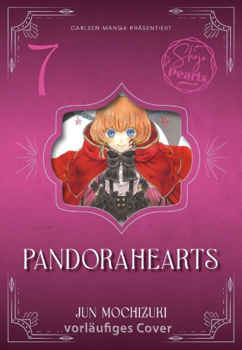 Buchcover und Innenansicht für das Buch: Pandora Hearts
