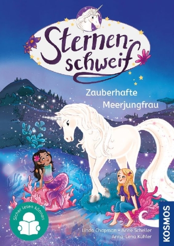Buchcover und Innenansicht für das Buch: Sternenschweif, 7,Zauberhafte Meerjungfrau