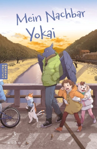Buchcover und Innenansicht für das Buch: Tonari no Yokai-san 03