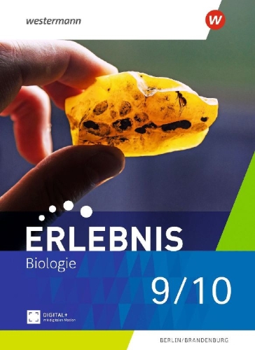 Buchcover und Innenansicht für das Buch: Erlebnis Biologie 9/10. Schulbuch. Für Berlin und Brandenburg