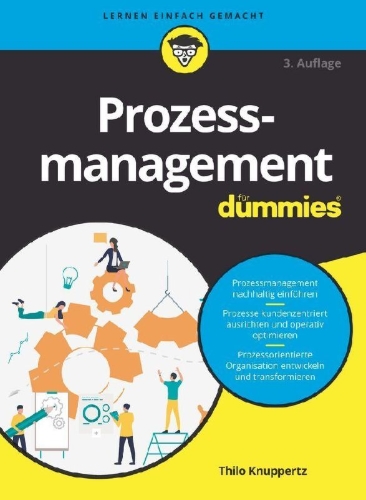 Buchcover und Innenansicht für das Buch: Prozessmanagement für Dummies