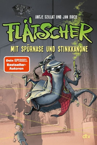 Buchcover und Innenansicht für das Buch: Flätscher 03 - Mit Spürnase und Stinkkanone