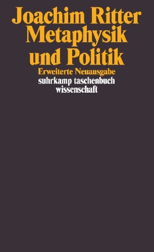 Buchcover und Innenansicht für das Buch: Metaphysik und Politik