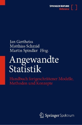 Buchcover und Innenansicht für das Buch: Angewandte Statistik