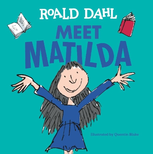 Buchcover und Innenansicht für das Buch: Meet Matilda