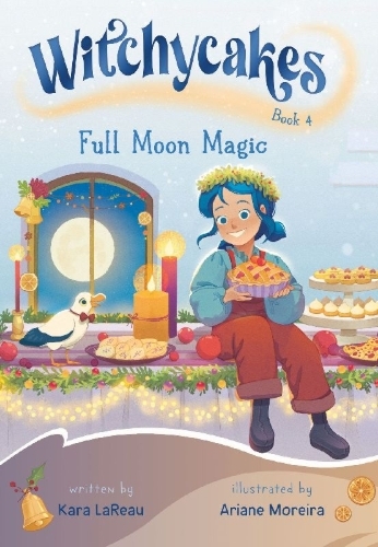 Buchcover und Innenansicht für das Buch: Witchycakes #4: Full Moon Magic