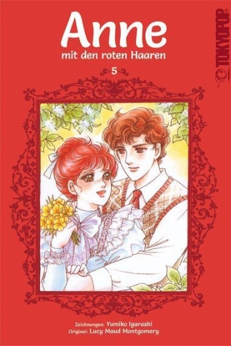 Buchcover und Innenansicht für das Buch: Anne mit den roten Haaren 05