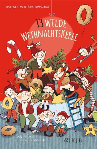Buchcover und Innenansicht für das Buch: Dreizehn wilde Weihnachtskerle