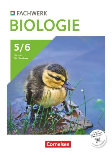 Buchcover und Innenansicht für das Buch: Fachwerk Biologie 5./6. Schuljahr - Baden-Württemberg ab 2026 - Schulbuch