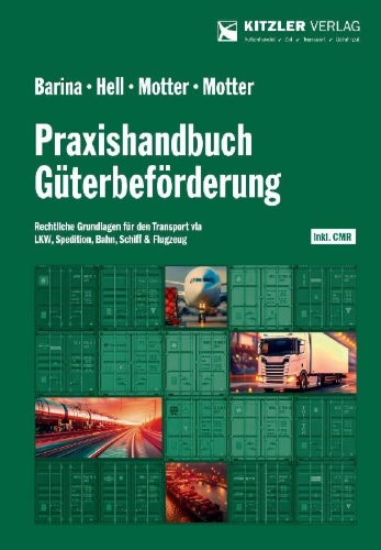 Buchcover und Innenansicht für das Buch: Praxishandbuch Güterbeförderung