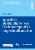 Buchcover und Innenansicht für das Buch: Sprachliche Manifestationen von Genderkonzeptualisierungen im Albanischen