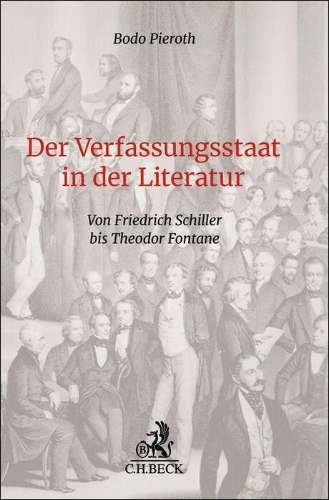 Buchcover und Innenansicht für das Buch: Der Verfassungsstaat in der Literatur