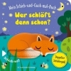 Buchcover und Innenansicht für das Buch: Mein Schieb & Guck-mal-Buch: Wer schläft denn schon?