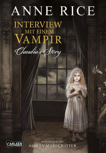 Buchcover und Innenansicht für das Buch: Interview mit einem Vampir - Claudias Story (Neuedition)
