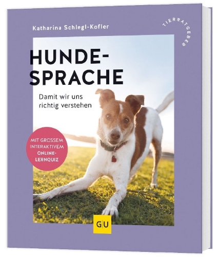 Buchcover und Innenansicht für das Buch: Hundesprache