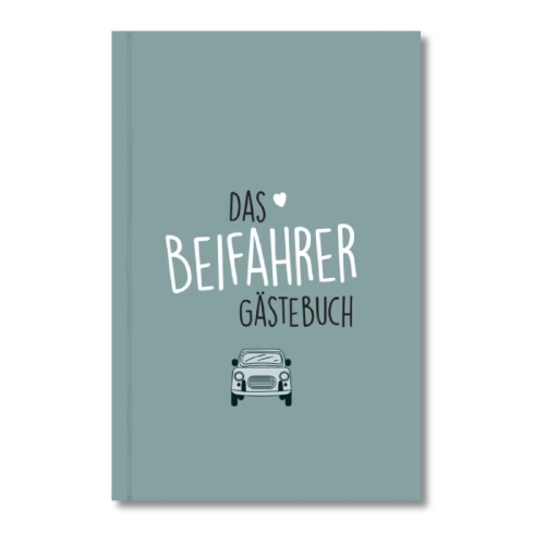 Buchcover und Innenansicht für das Buch: Beifahrer-Gästebuch zum 18. Geburtstag - Kreatives Auto-Gästebuch für Fahranfänger, Führerschein & Neues Auto