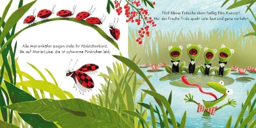 Buchcover und Innenansicht für das Buch: Heute bin ich anders!