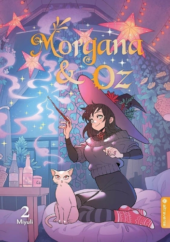 Buchcover und Innenansicht für das Buch: Morgana and Oz 02
